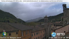 view from Portico di Romagna on 2025-04-17