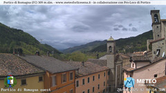 view from Portico di Romagna on 2025-04-20