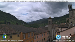 view from Portico di Romagna on 2025-05-06