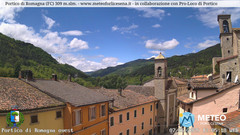 view from Portico di Romagna on 2025-05-07