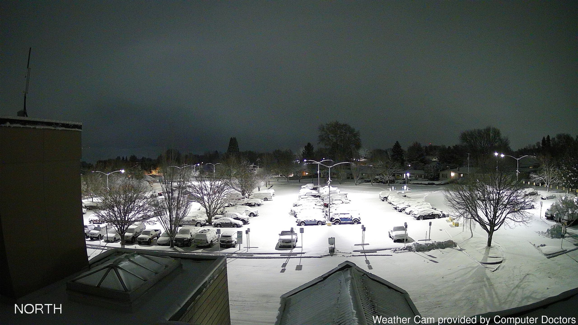 time-lapse frame, North webcam