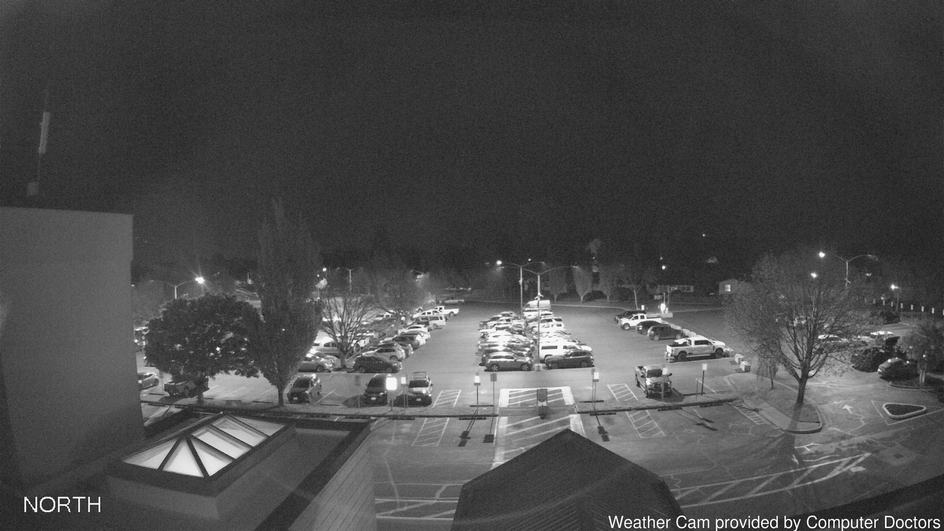 time-lapse frame, North webcam