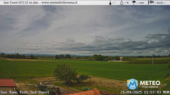 view from San Tomè on 2025-04-21