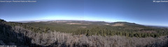 view from Mt Logan on 2025-01-20