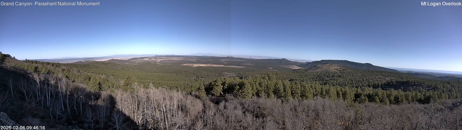 time-lapse frame, Mt Logan webcam