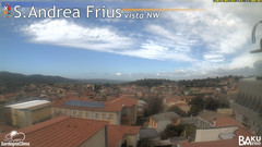 view from Sant'Andrea Frius on 2024-02-12
