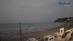 view from San Stefanos North West Corfu Webcam on 2024-04-19