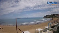 view from San Stefanos North West Corfu Webcam on 2024-05-15