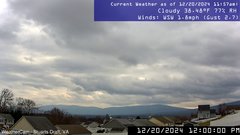 view from Stuarts Draft, VA on 2024-12-20