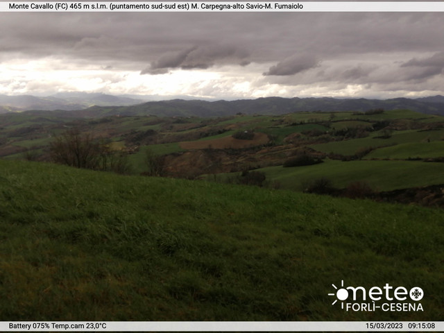 time-lapse frame, Monte Cavallo Sud-Est webcam