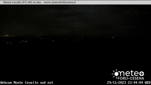time-lapse frame, Monte Cavallo Sud-Est webcam