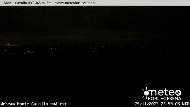 time-lapse frame, Monte Cavallo Sud-Est webcam