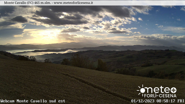 time-lapse frame, Monte Cavallo Sud-Est webcam