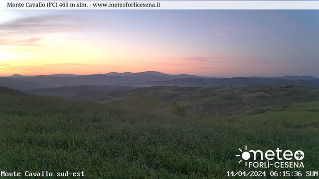 time-lapse frame, Monte Cavallo Sud-Est webcam
