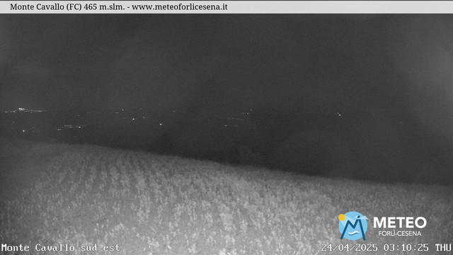 time-lapse frame, Monte Cavallo Sud-Est webcam