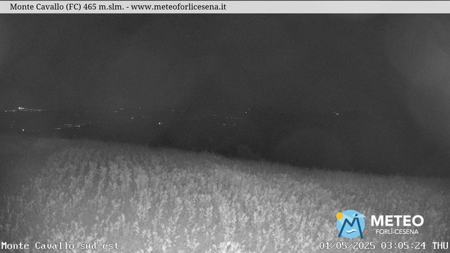 time-lapse frame, Monte Cavallo Sud-Est webcam