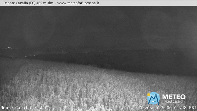 time-lapse frame, Monte Cavallo Sud-Est webcam