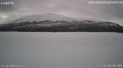 view from Lesjaskogsvatnet on 2024-03-20