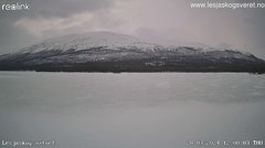 view from Lesjaskogsvatnet on 2024-03-28