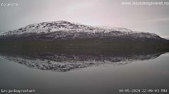 view from Lesjaskogsvatnet on 2024-05-10