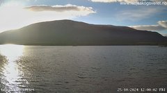 view from Lesjaskogsvatnet on 2024-10-25