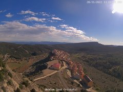 view from Xodos - Sant Cristòfol (Vista SE) on 2022-11-28