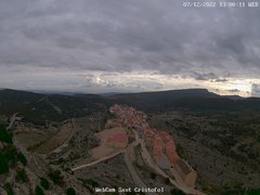 view from Xodos - Sant Cristòfol (Vista SE) on 2022-12-07