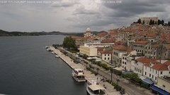 view from Šibenik hotel on 2024-05-15