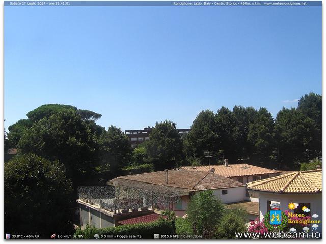 time-lapse frame, Ronciglione Centro (VT) - Italy webcam