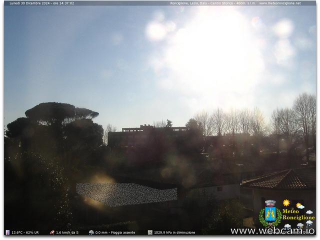 time-lapse frame, Ronciglione Centro (VT) - Italy webcam